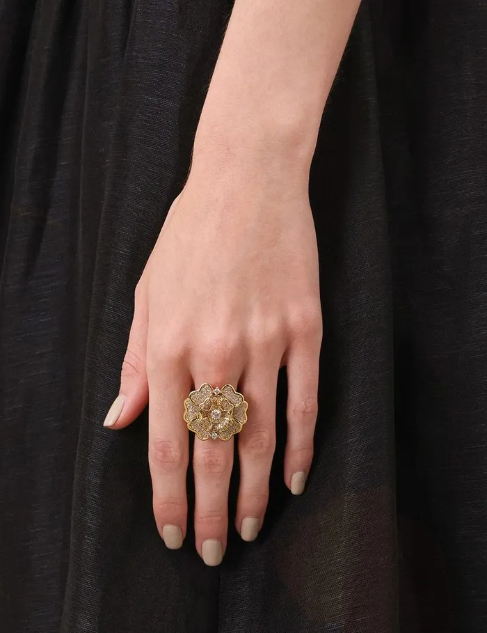 Women Rings Zimmermann Flore Ring Gold
