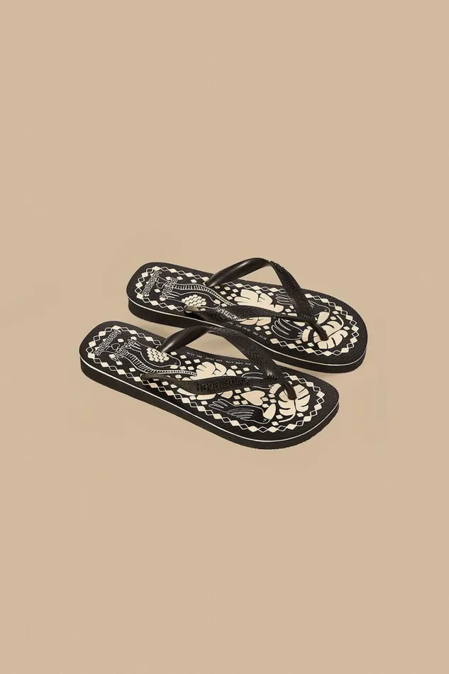 Women Sandals Farm Rio Jungle Scarf Havaianas Sandals