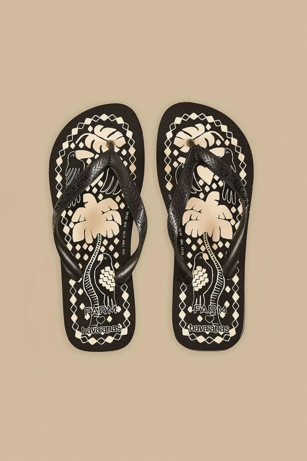 Women Sandals Farm Rio Jungle Scarf Havaianas Sandals