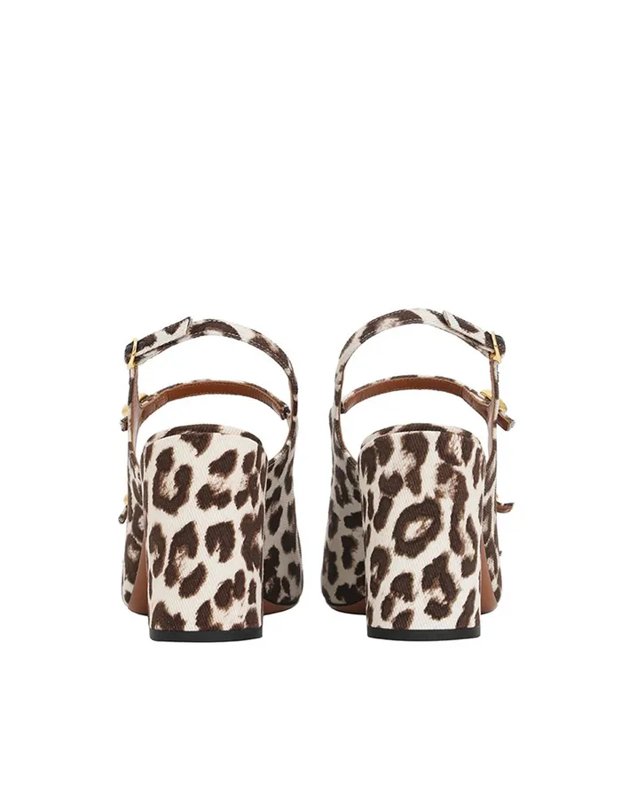Women Sandals Zimmermann Eliot Sandal 85 Chocolate Leopard