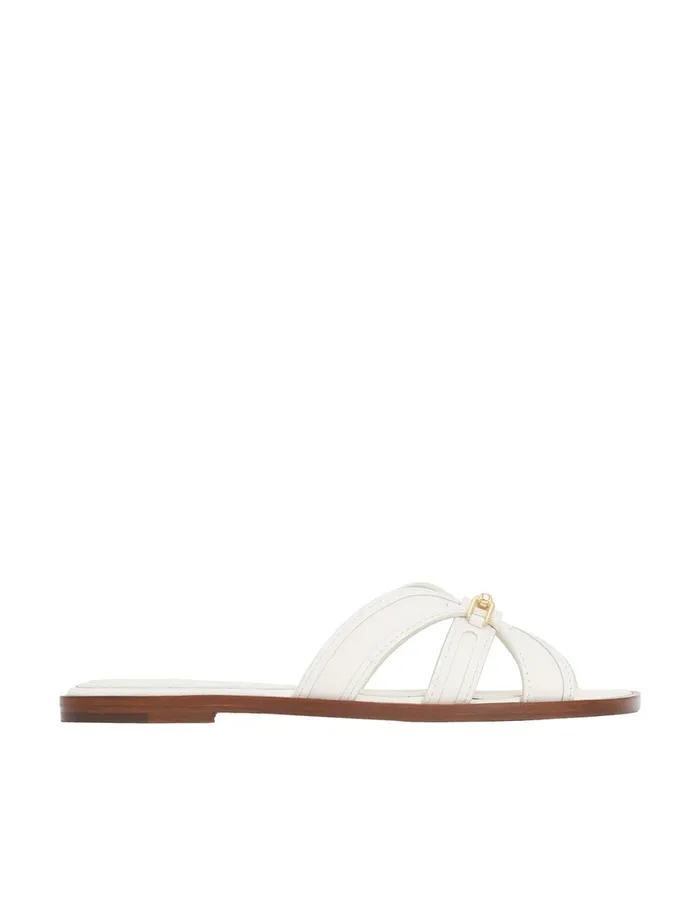 Women Sandals Zimmermann Prisma Slide Almond