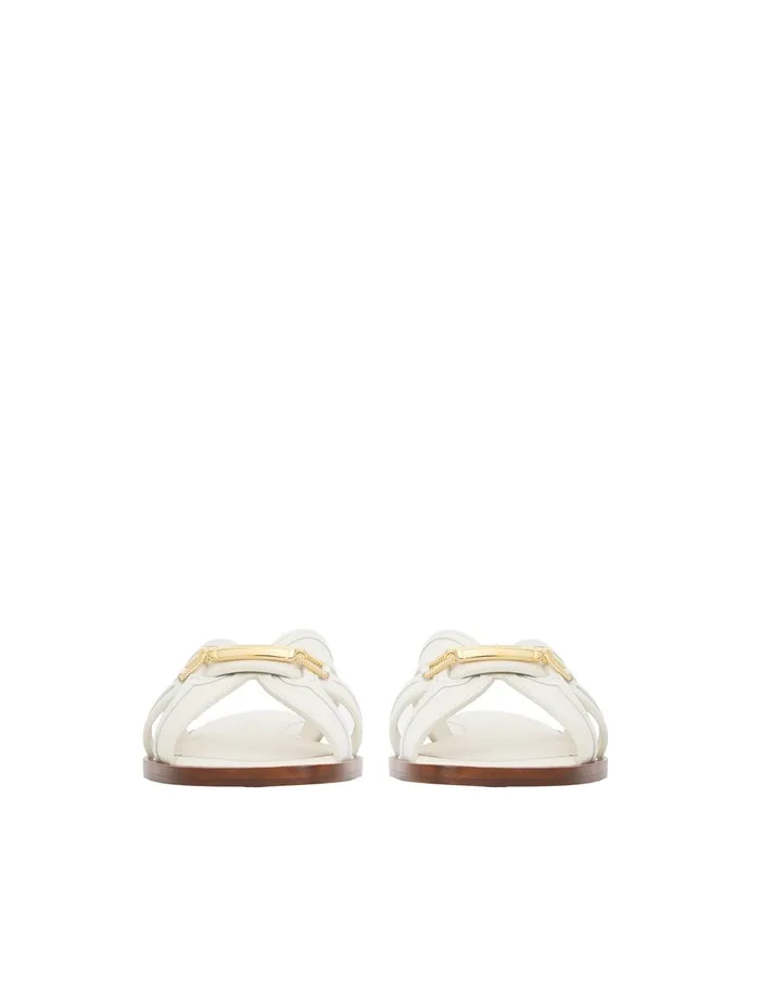 Women Sandals Zimmermann Prisma Slide Almond
