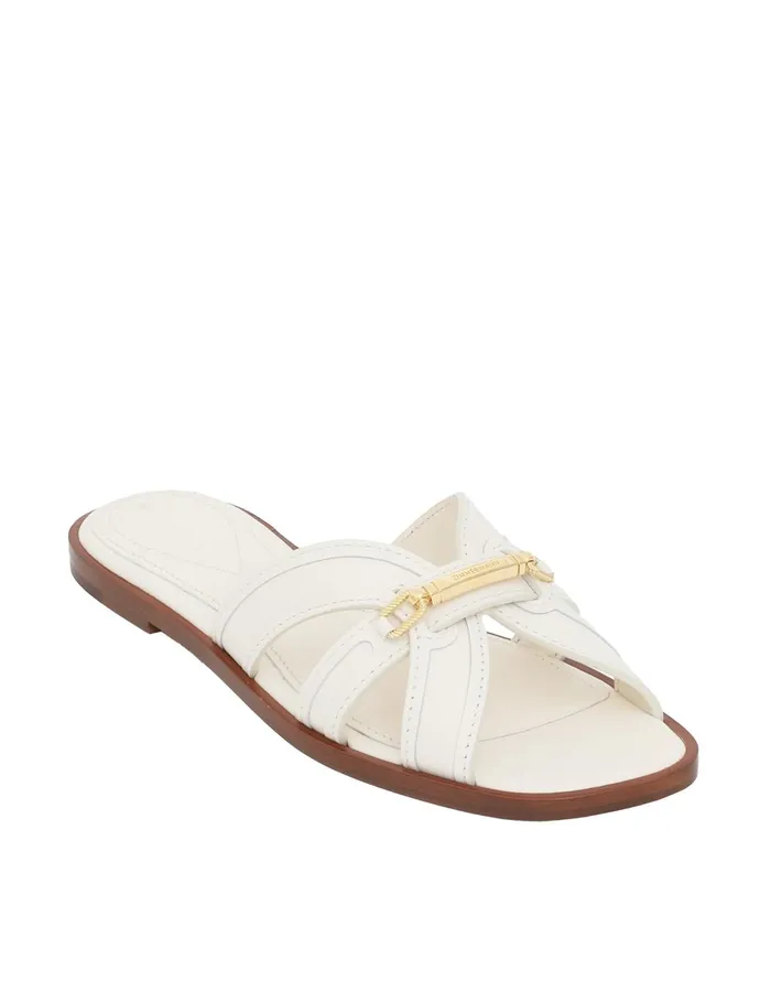 Women Sandals Zimmermann Prisma Slide Almond