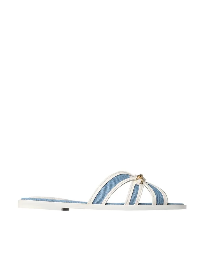 Women Sandals Zimmermann Prisma Slide Denim