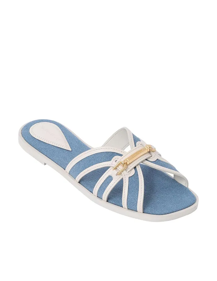 Women Sandals Zimmermann Prisma Slide Denim