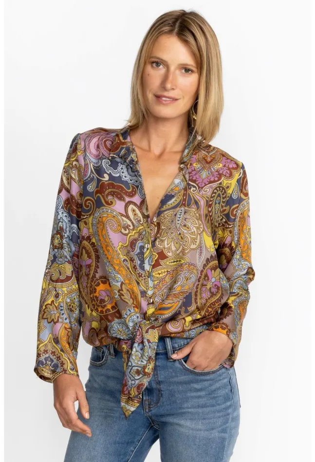 Women Sandalwood Tunic Sandalwood Johnny Was Tops