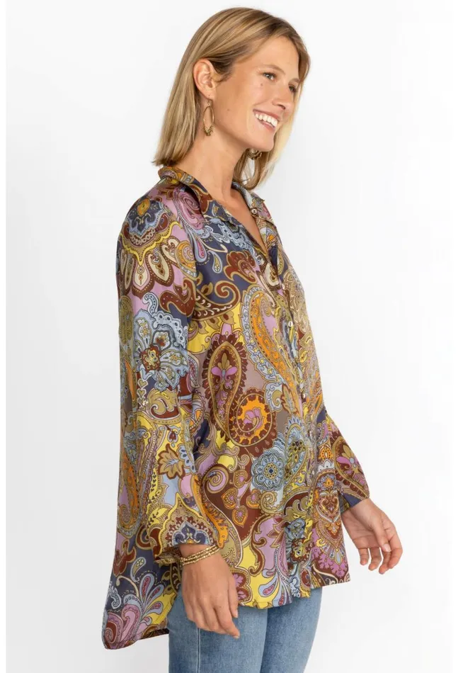 Women Sandalwood Tunic Sandalwood Johnny Was Tops