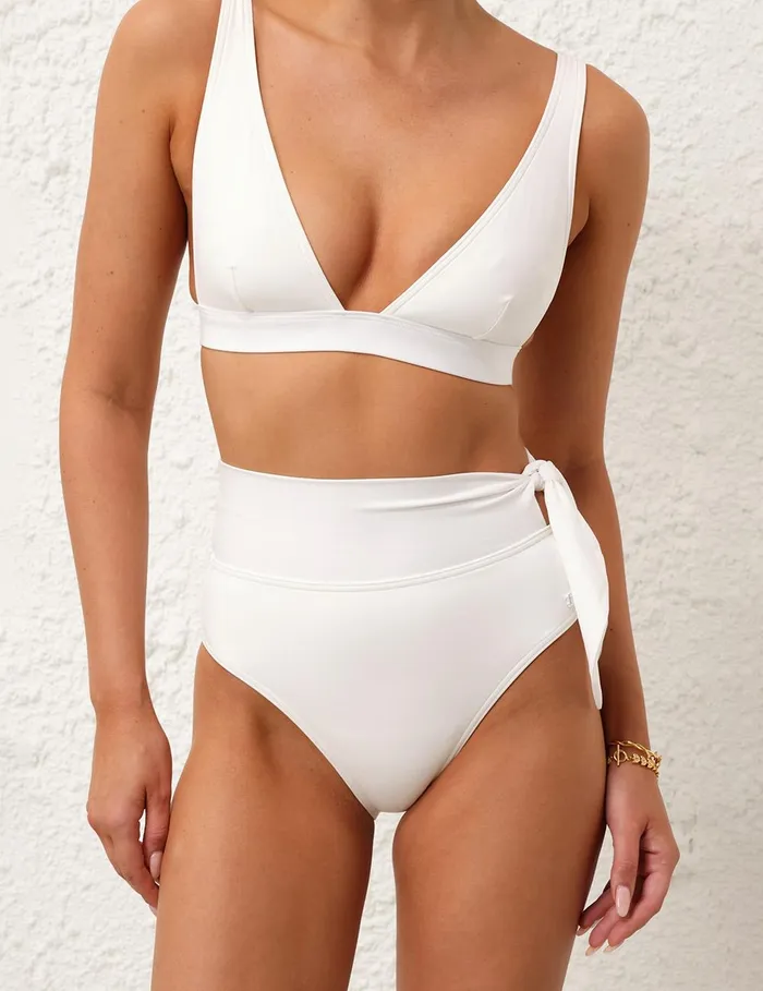Women Separates Zimmermann Separates Scarf Hw Pant Ivory