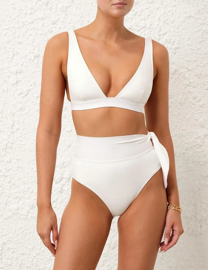Women Separates Zimmermann Separates Scarf Hw Pant Ivory