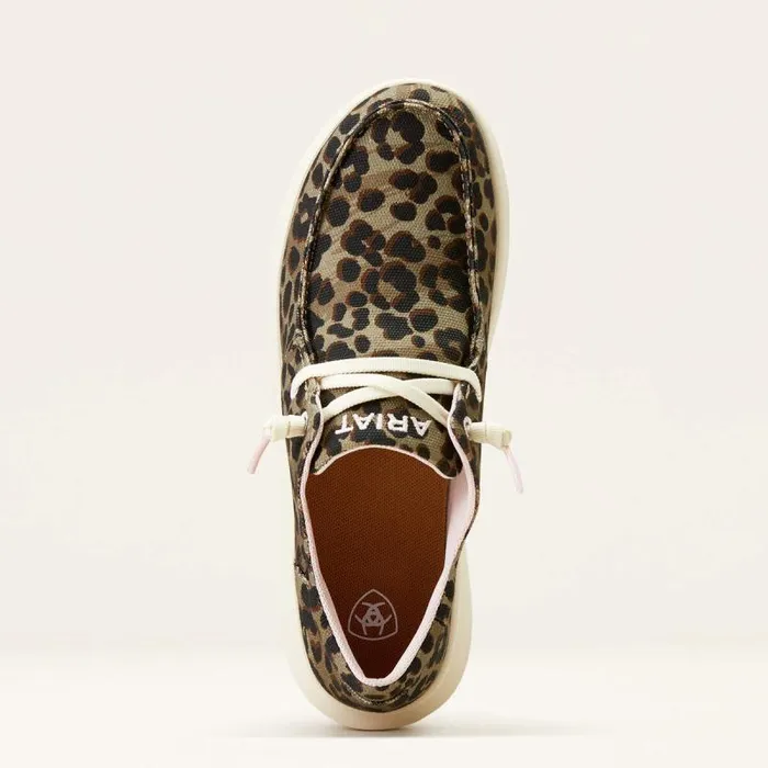 Women Shoes and Sneakers Ariat Hilo Olive Leopard Print