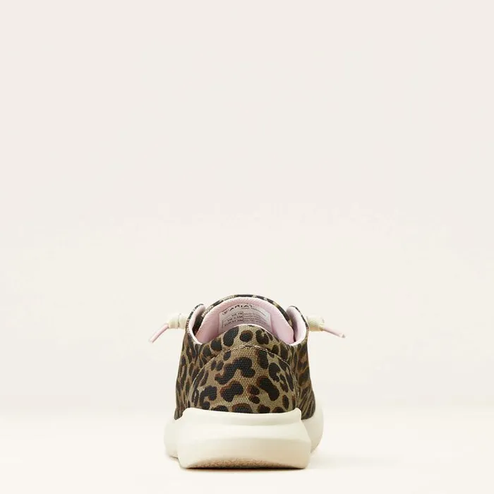 Women Shoes and Sneakers Ariat Hilo Olive Leopard Print
