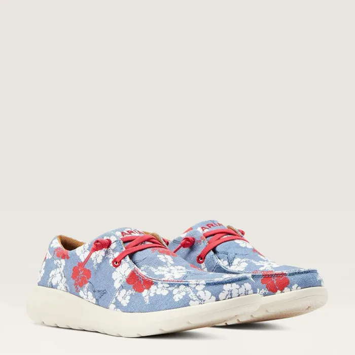 Women Shoes and Sneakers Ariat Hilo Western Aloha Red White And Blue Pareau Prin Women Shoes and Sneakers Ariat Hilo Western Aloha Red White And Blue Pareau Prin