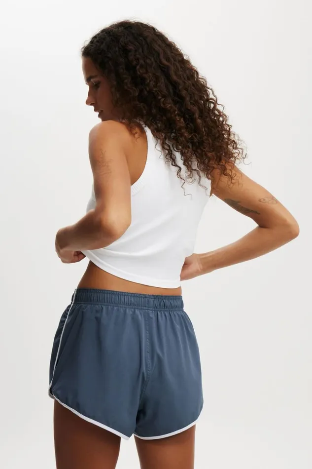 Women Shorts Cotton On On The Move Jogger Folkstone Greywhite