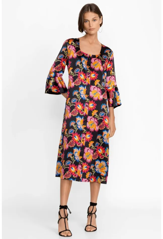 Women Sidonia Button Front Dress Sidonia Johnny Was Dresses