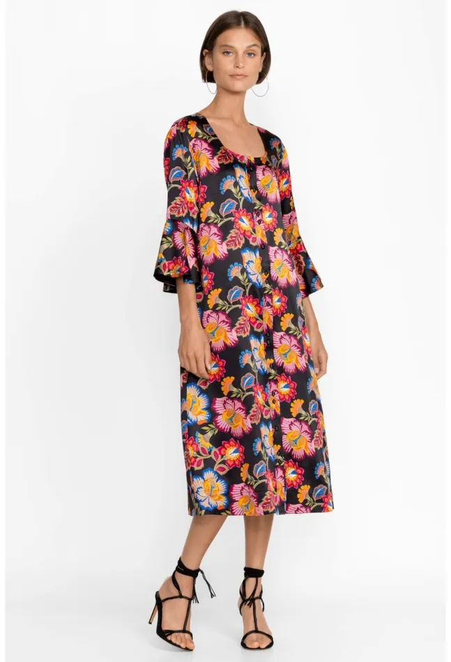 Women Sidonia Button Front Dress Sidonia Johnny Was Dresses
