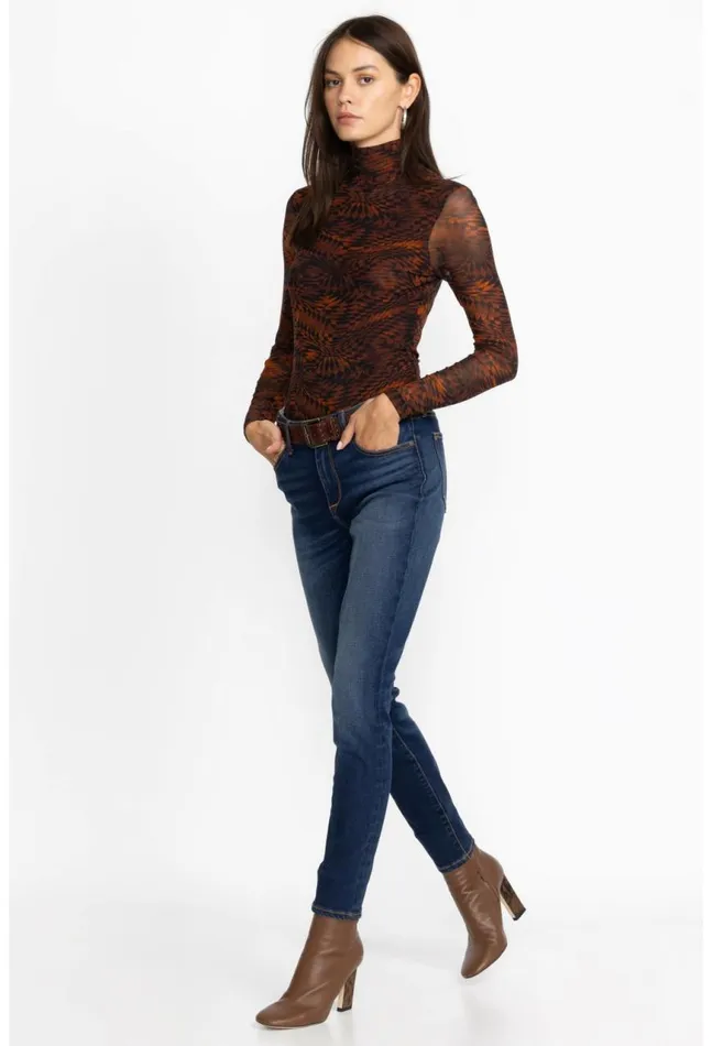 Women Skinny Jean Darkwash3 Johnny Was Bottoms
