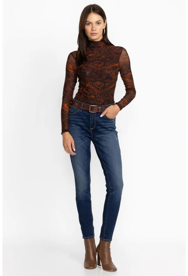 Women Skinny Jean Darkwash3 Johnny Was Bottoms