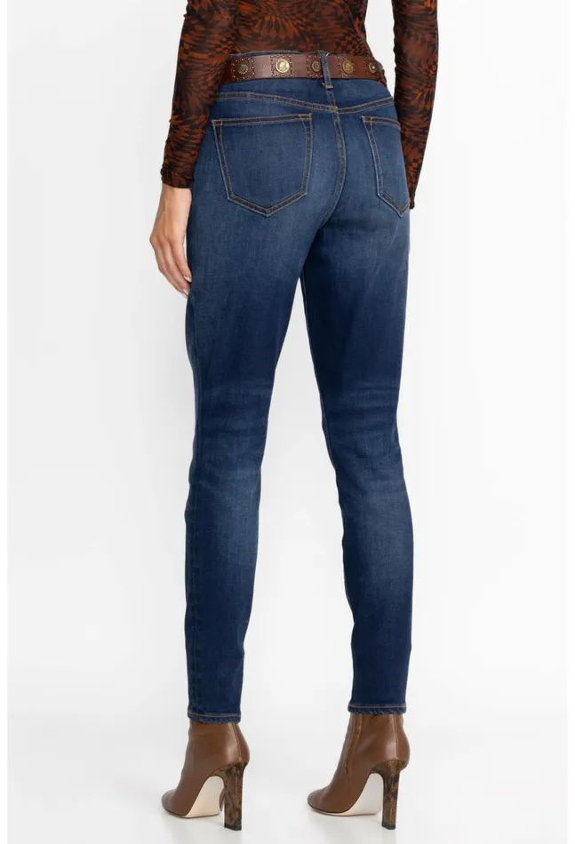 Women Skinny Jean Darkwash3 Johnny Was Bottoms