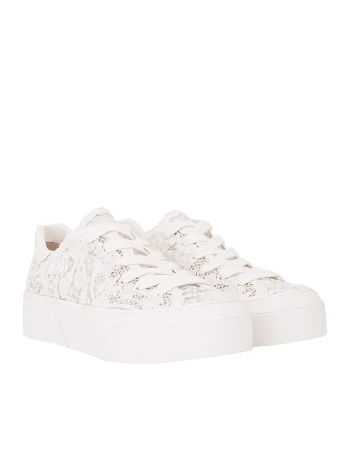 Women Sneakers Zimmermann Pixie Low Sneaker Ivory