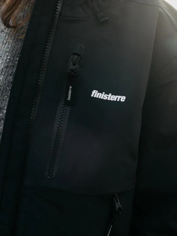 Women Stormbird Waterproof Jacket Black Finisterre Jackets Coats and Gilets
