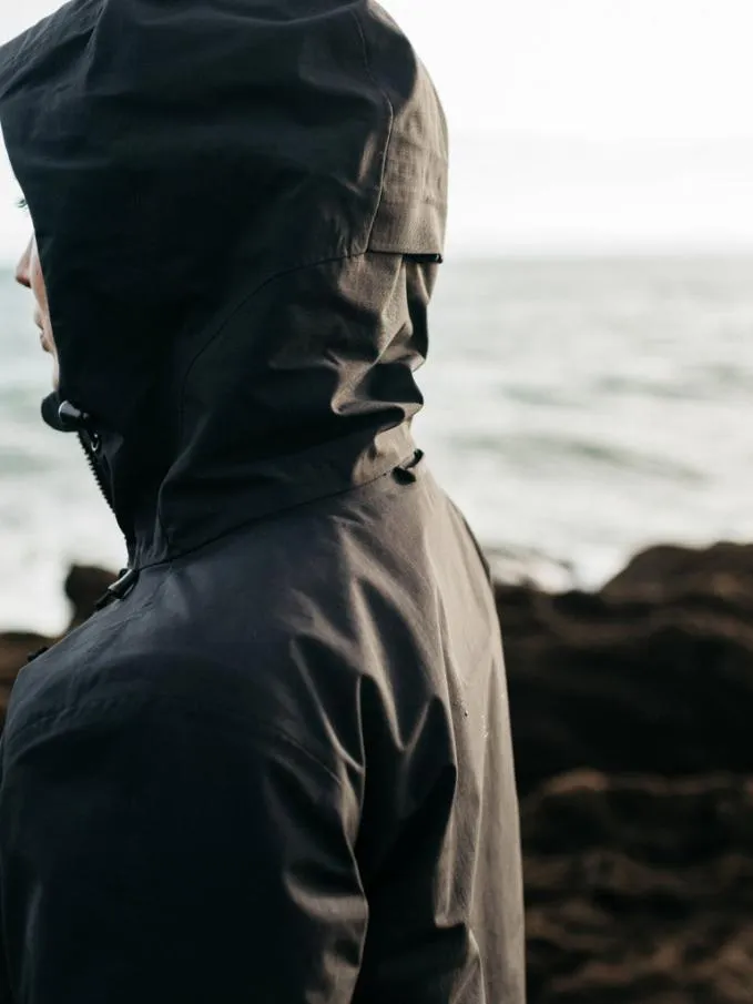 Women Stormbird Waterproof Jacket Black Finisterre Jackets Coats and Gilets