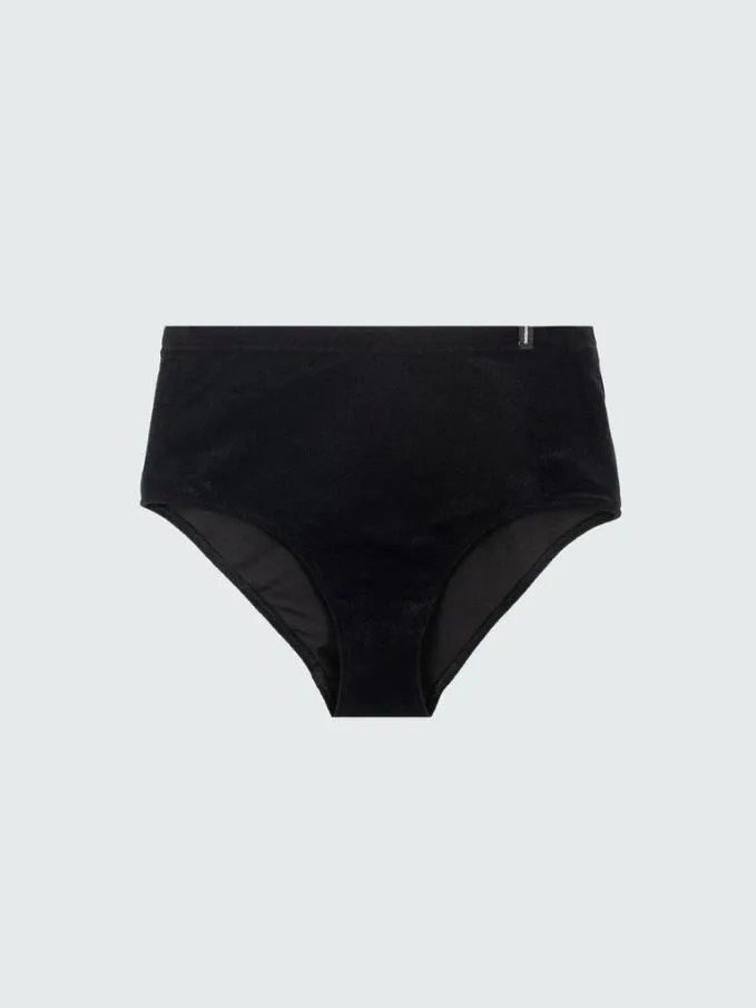 Women Sula High Waist Pant Black Finisterre Swimwear and Bikinis
