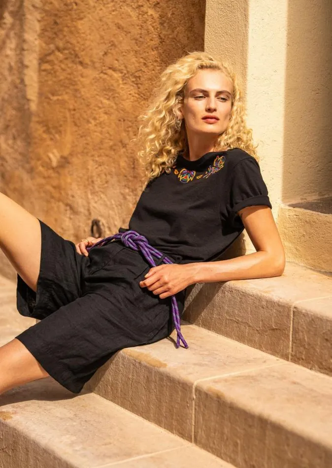 Women Summer Collection Saint James SHANON Black