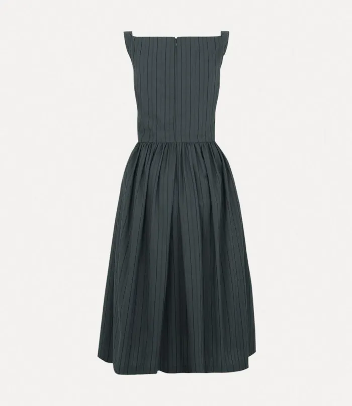 Women Sunday Dress Greystripes Vivienne Westwood Dresses Women Sunday Dress Greystripes Vivienne Westwood Dresses
