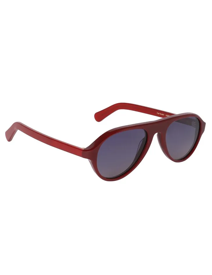 Women Sunglasses Zimmermann Cyd Aviator Burgundy