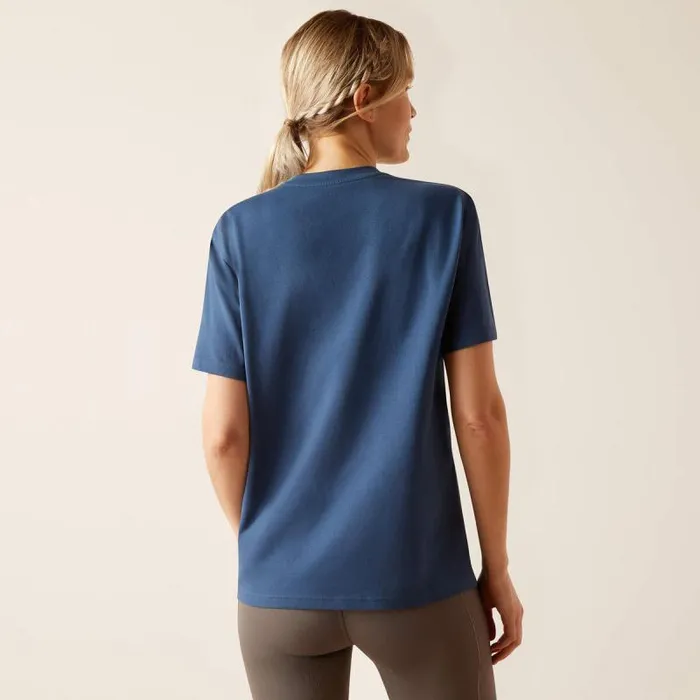 Women TShirts and Tops Ariat BF TShirt Dark Denim Women TShirts and Tops Ariat BF TShirt Dark Denim