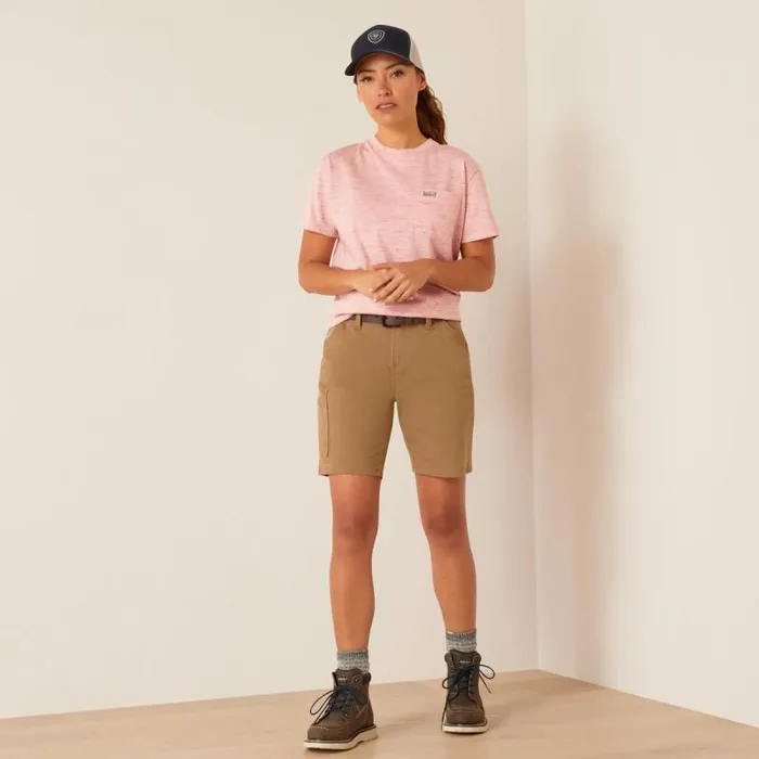 Women TShirts and Tops Ariat Rebar Cotton Strong Space Dyed TShirt Mauveglow Space Dye Women TShirts and Tops Ariat Rebar Cotton Strong Space Dyed TShirt Mauveglow Space Dye