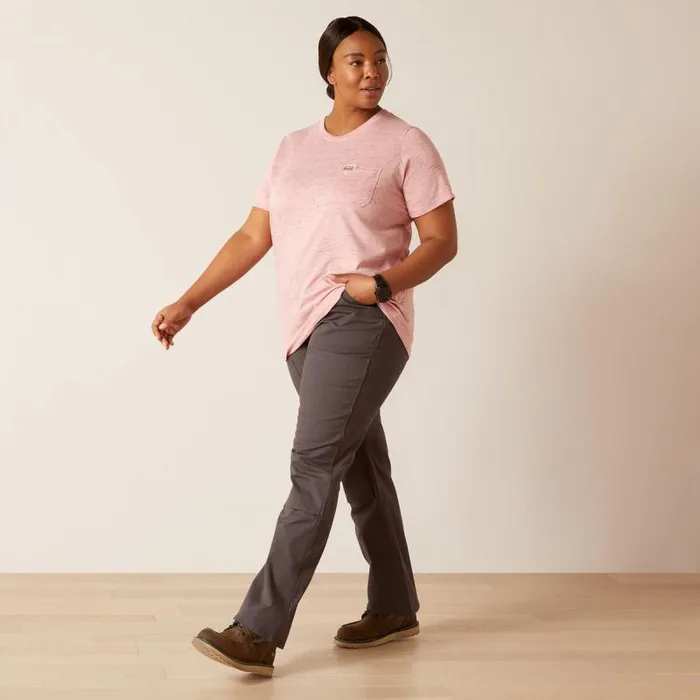Women TShirts and Tops Ariat Rebar Cotton Strong Space Dyed TShirt Mauveglow Space Dye Women TShirts and Tops Ariat Rebar Cotton Strong Space Dyed TShirt Mauveglow Space Dye