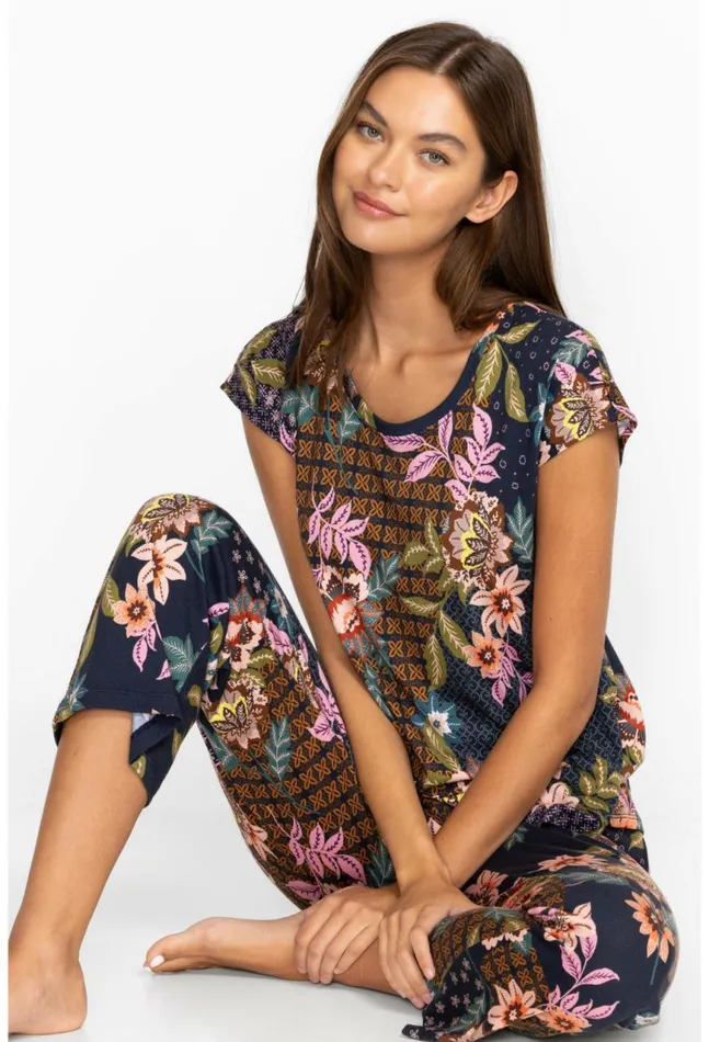Women The Bobbie Crop Set Delfino Johnny Was Sleepwear