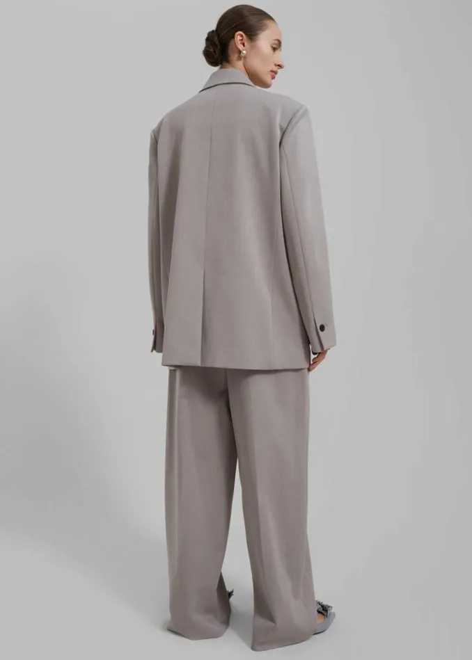 Women The Frankie Shop Adair Trousers 8211 Grey Grey