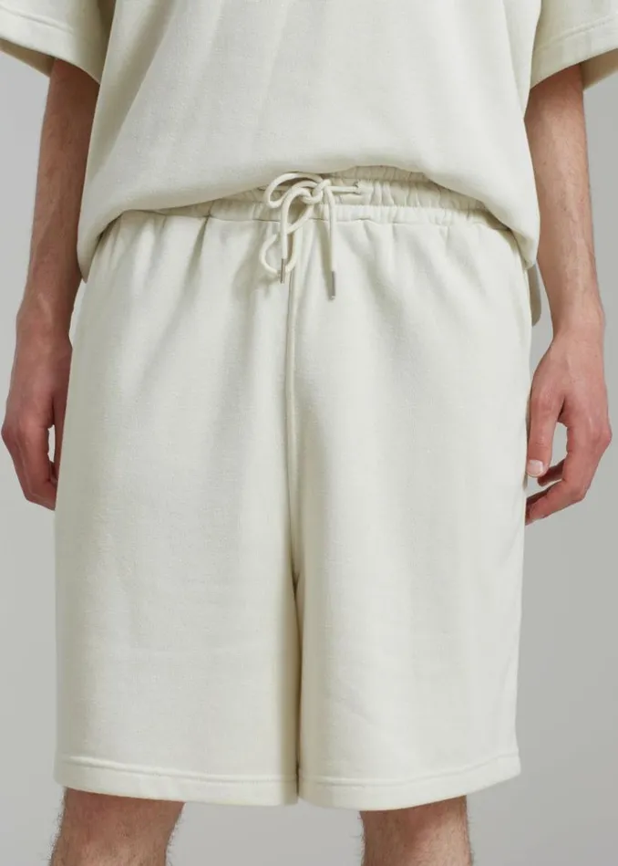 Women The Frankie Shop Newton Sweatshorts 8211 Beige Beige