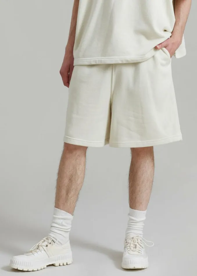 Women The Frankie Shop Newton Sweatshorts 8211 Beige Beige