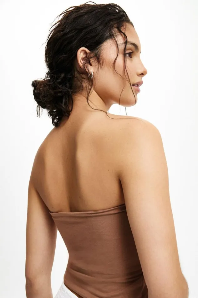Women Tops Cotton On All Day Tube Top Baked Clay Women Tops Cotton On All Day Tube Top Baked Clay