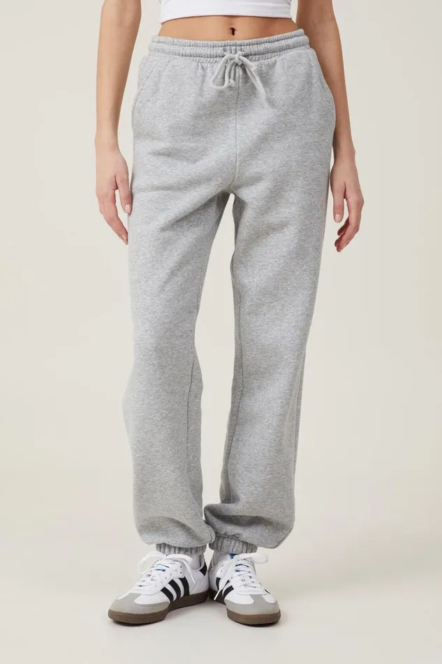 Women Tops Cotton On Classic Fleece Sweatpant Grey Marle Women Tops Cotton On Classic Fleece Sweatpant Grey Marle