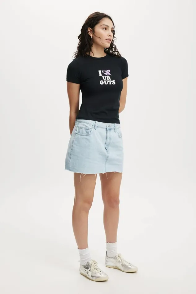 Women Tops Cotton On Fitted Lcn Graphic Longline Tee Lcn Br Olivia Rodrigo Gutsblack Women Tops Cotton On Fitted Lcn Graphic Longline Tee Lcn Br Olivia Rodrigo Gutsblack