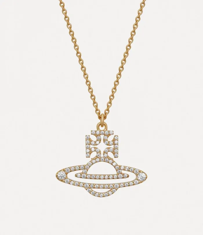Women Trudy Pendant Necklace Goldwhitecz Vivienne Westwood Classic Styles