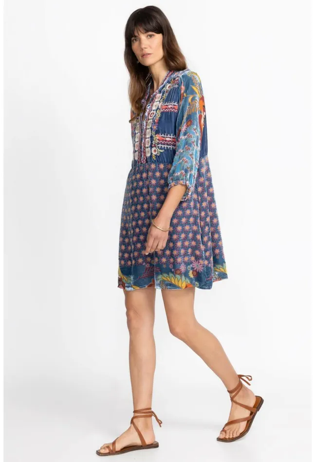 Women Vember Burnout Gweneth Dress Multi Johnny Was Dresses