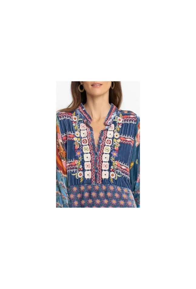Women Vember Burnout Gweneth Dress Multi Johnny Was Dresses