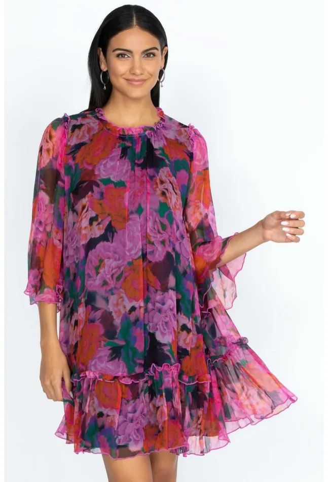 Women Visions Mini Dress Multi Johnny Was Dresses