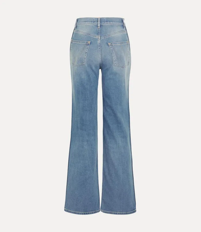 Women W Ray 5 Pocket Jeans Blue Vivienne Westwood Trousers And Shorts Women W Ray 5 Pocket Jeans Blue Vivienne Westwood Trousers And Shorts