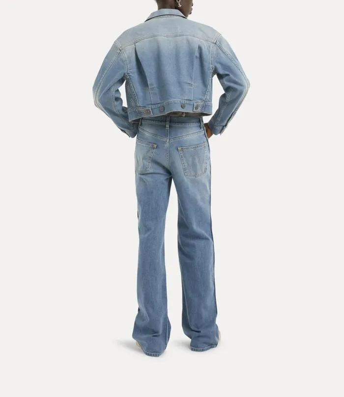 Women W Ray 5 Pocket Jeans Blue Vivienne Westwood Trousers And Shorts Women W Ray 5 Pocket Jeans Blue Vivienne Westwood Trousers And Shorts