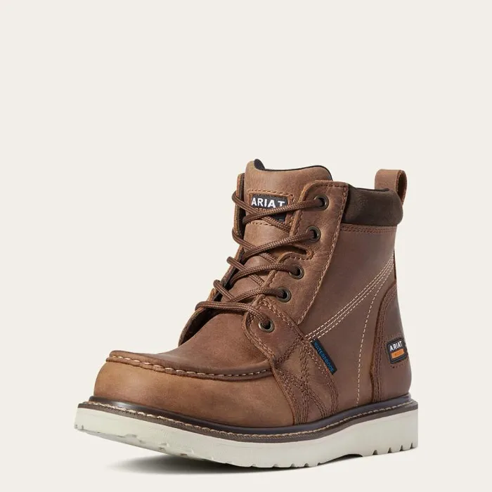Women Waterproof Boots Ariat Rebar Wedge Moc Toe Waterproof Work Boot Aged Honey Women Waterproof Boots Ariat Rebar Wedge Moc Toe Waterproof Work Boot Aged Honey