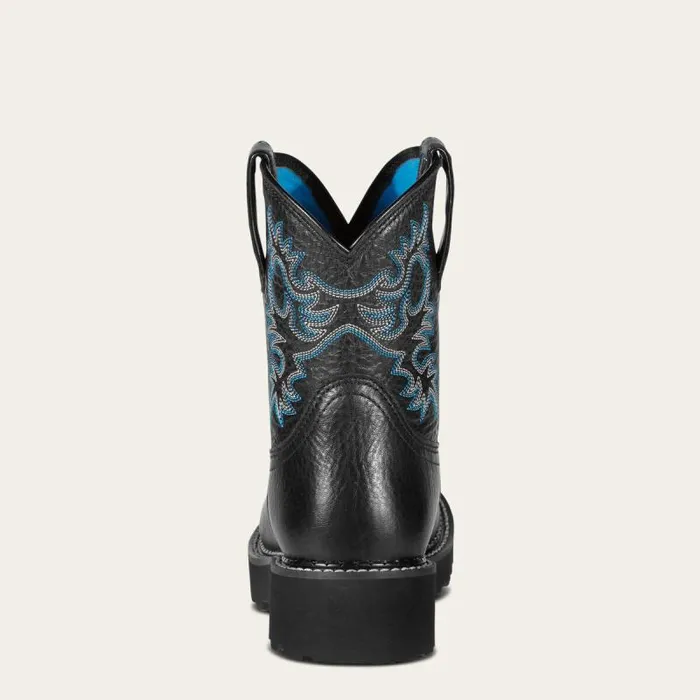 Women Western Boots Ariat Fatbaby Western Boot Black Deertan Women Western Boots Ariat Fatbaby Western Boot Black Deertan