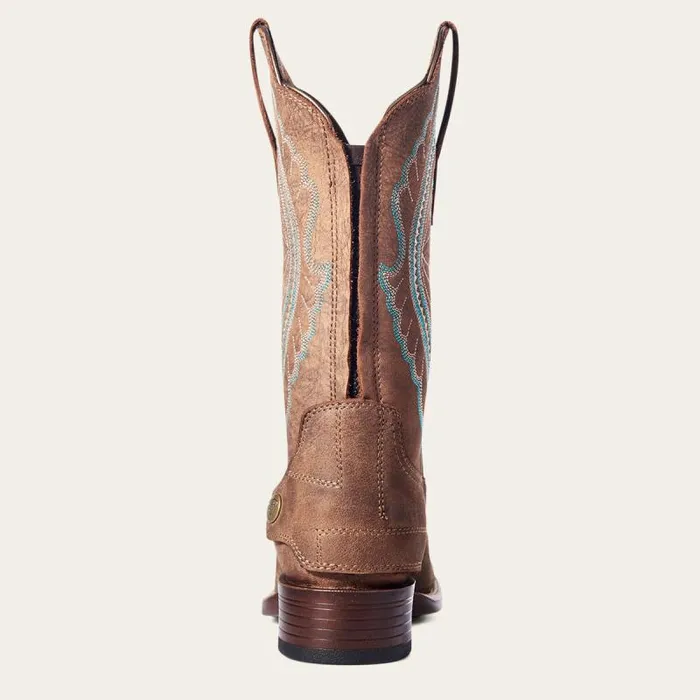 Women Western Boots Ariat Primetime EZ Zip Western Boot Tack Room Brown Women Western Boots Ariat Primetime EZ Zip Western Boot Tack Room Brown
