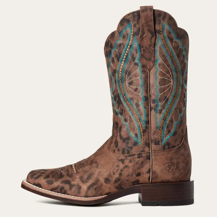 Women Western Boots Ariat PrimeTime Western Boot Faded Leopard Women Western Boots Ariat PrimeTime Western Boot Faded Leopard