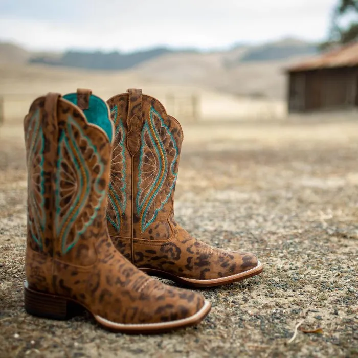 Women Western Boots Ariat PrimeTime Western Boot Faded Leopard Women Western Boots Ariat PrimeTime Western Boot Faded Leopard